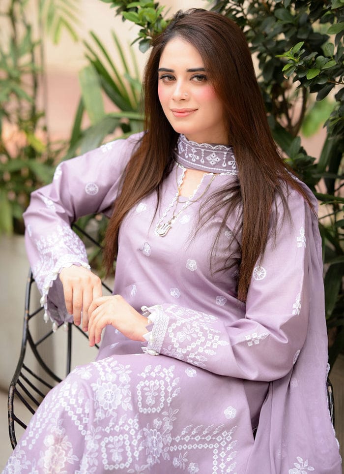 Sapphire Bloom 3pc Dress