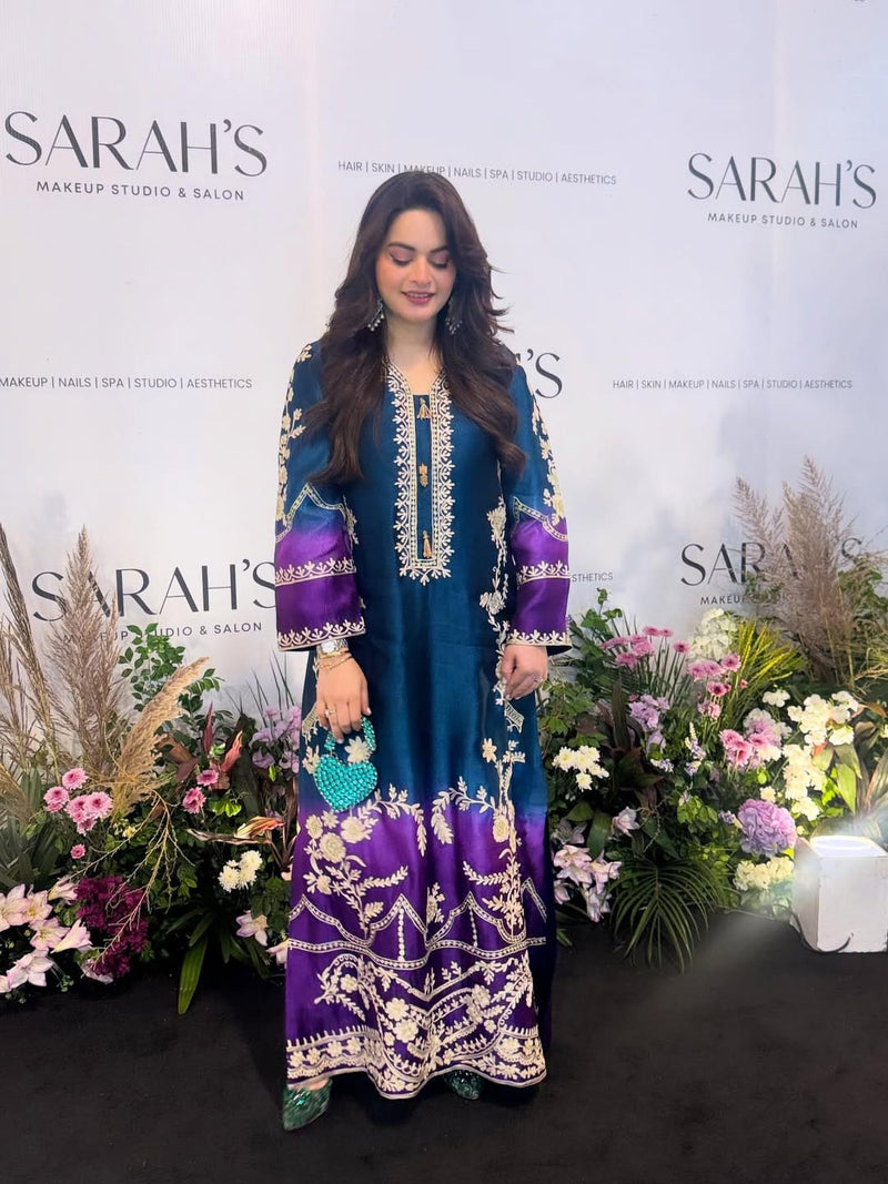 Rameen 2pc Silk Dress