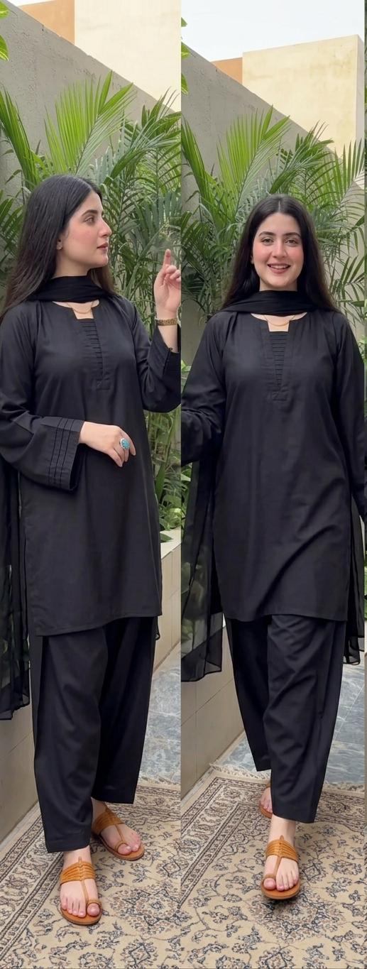 Rawaj 3pc Dress(Farshi Shalwar)