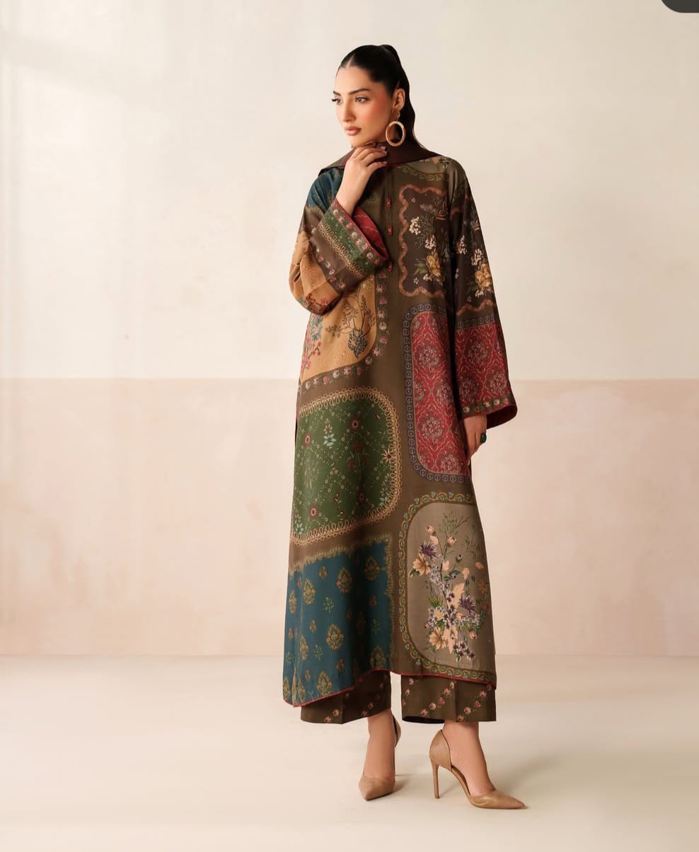 Perry Printed 3pc Dress
