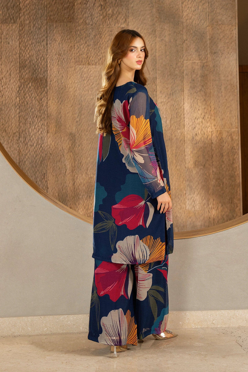 Lamia Silk 2pc Printed dress