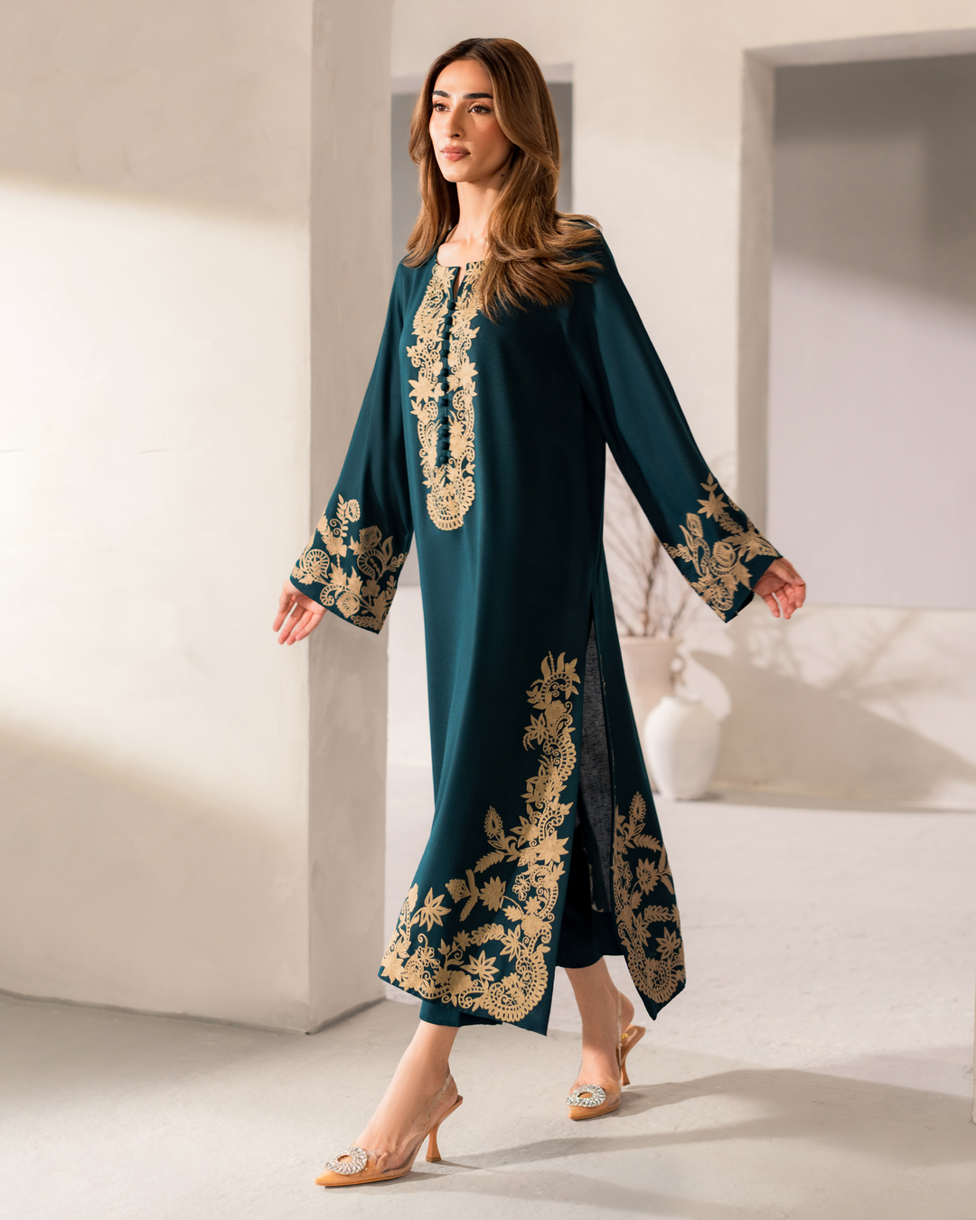 Nayab Printed 3pc Dress