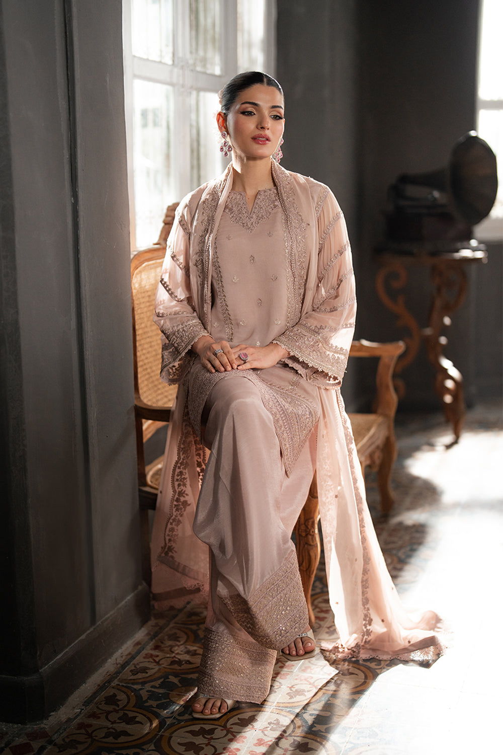 Eira 3pc Embroidered dress
