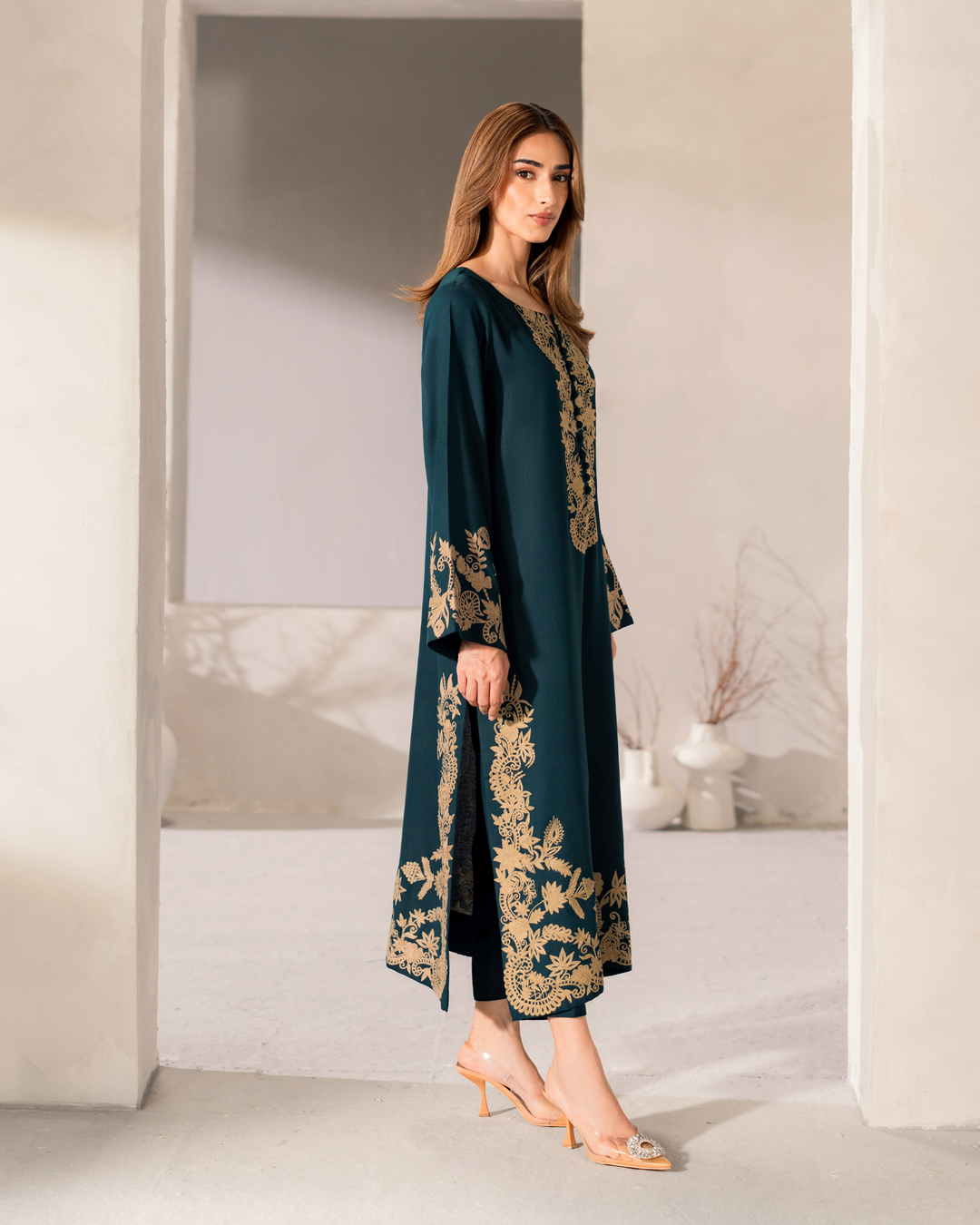 Nayab Printed 3pc Dress